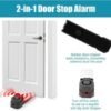 صدادة باب إنذار امان ضد السرقة مستشعر تنبيه بالصوت 120 ديسيبل يضمن السلامة أثناء السفر، في المنزل، في الشقق، والمنازل