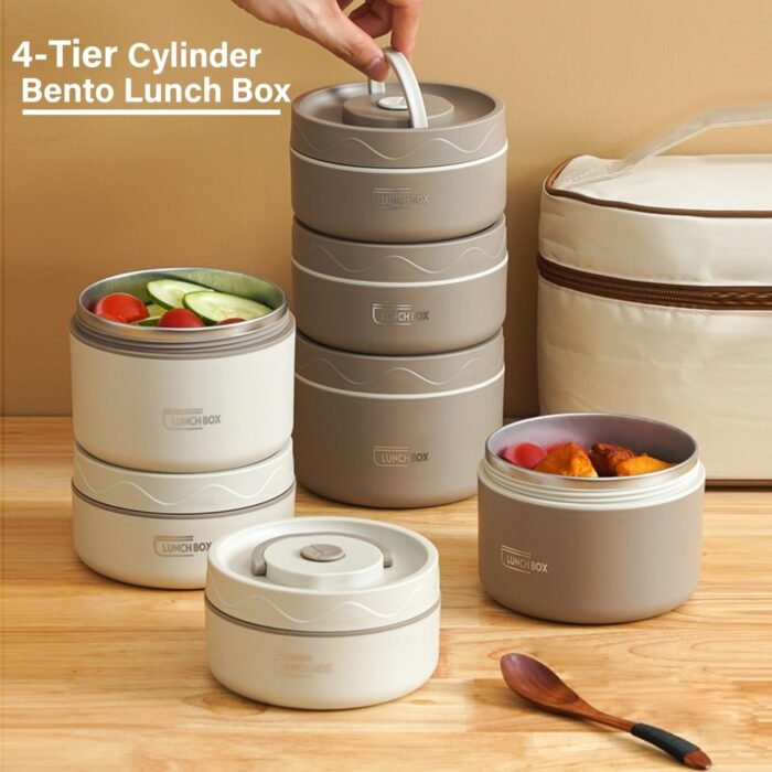 71ryxZNbCFL._AC_SL1500_ طقم لانش بوكس حراري 4*1