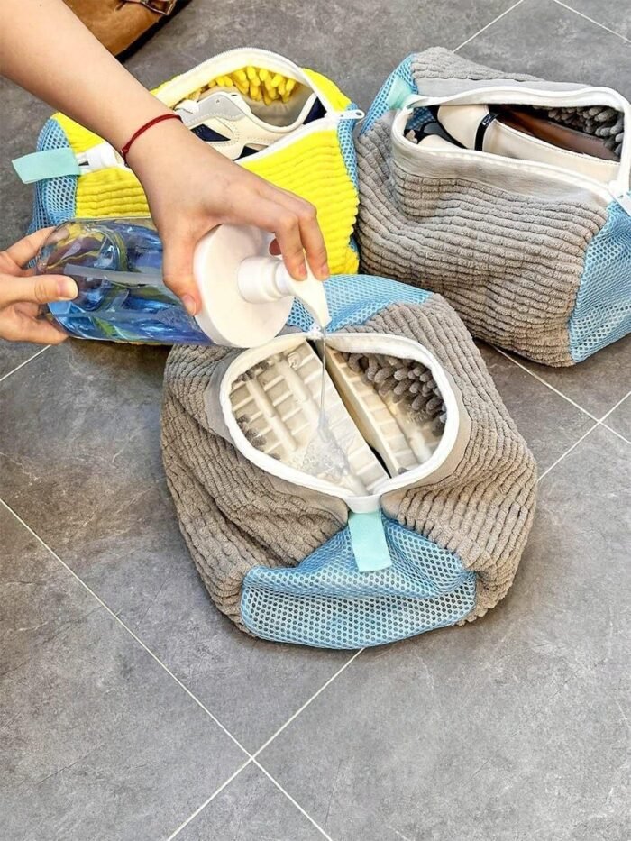 كيس تنظيف الشوز المايكروفايبر