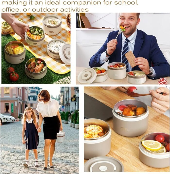 819CQnrNLdL._AC_SL1500_ طقم لانش بوكس حراري 4*1